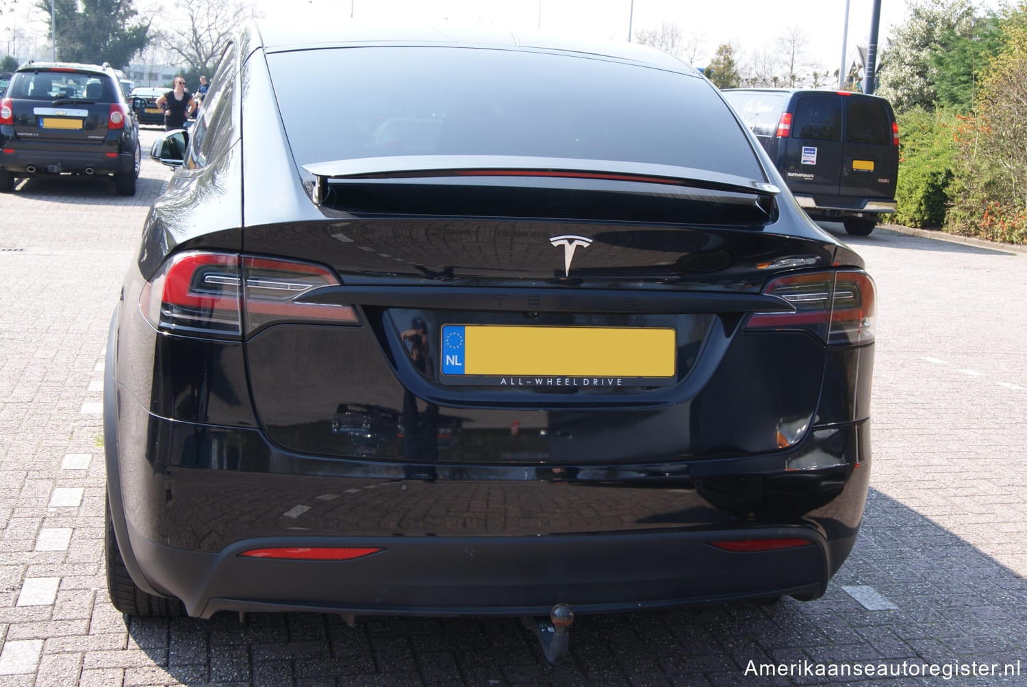 Tesla Model X uit 2015